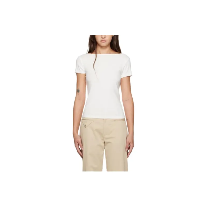 St.Agni T Shirts Women's White-0