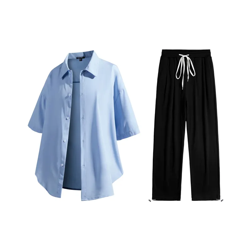 BOBBY ABLEY Shirt Matching Set Unisex-11