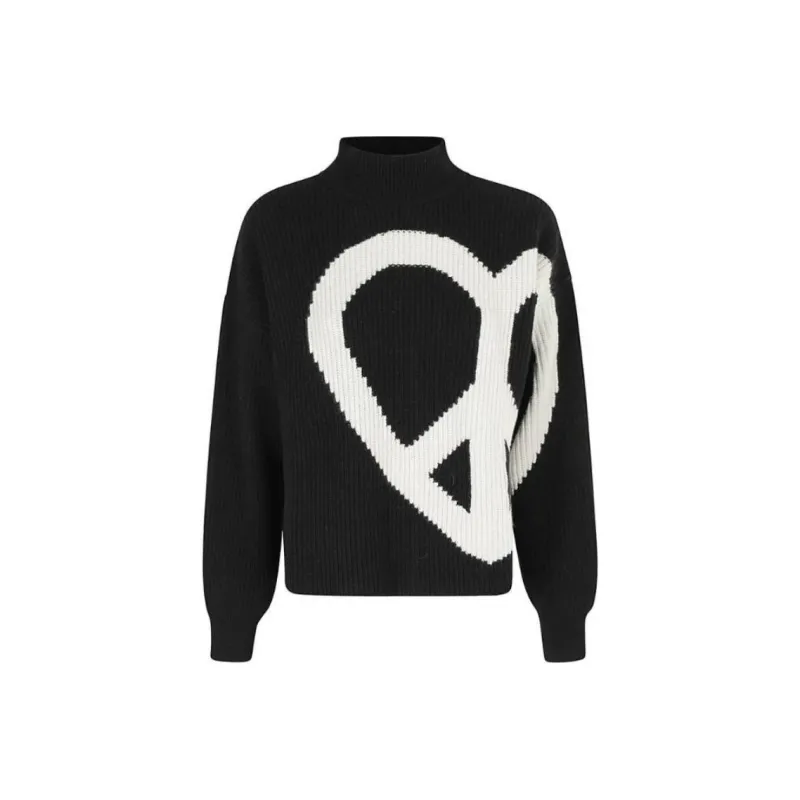 MOSCHINO Jeans High Neck Knitted Jumper-0