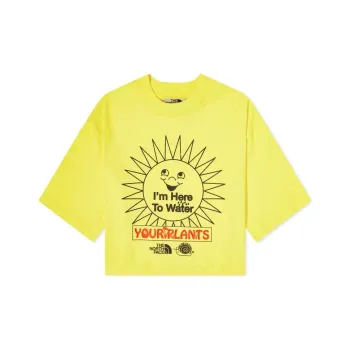THE NORTH FACE X Online Ceramics Graphic-Printed Cropped T-Shirt