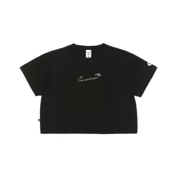 Converse SS25 Regular T Shirt Women's Black