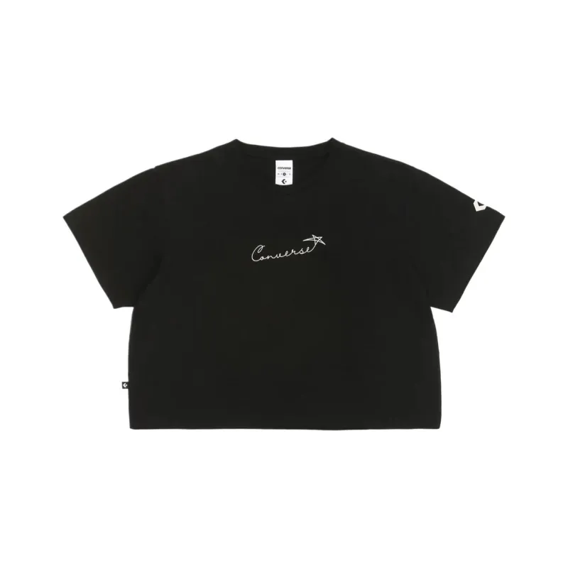 Converse SS25 Regular T Shirt Women's Black-0
