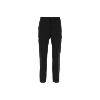 Alexander McQueen Straight Leg Tailored Cigarette Trousers