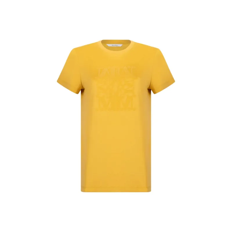 MaxMara Giovane Beaded Graphic T shirt-0