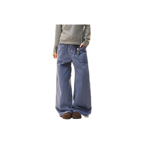Pirkadat Jeans Unisex Brown Blue