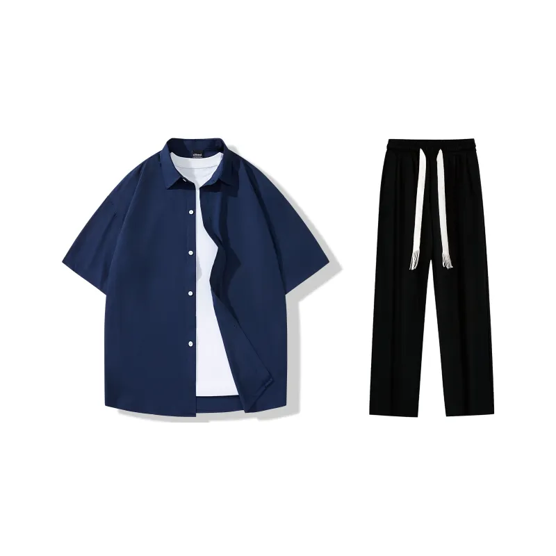 LA'T.WEEKEND Shirt Matching Set Unisex-13