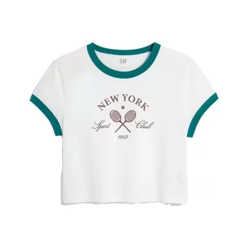 GAP SS23 Crop Tops Women's White
