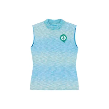 CASTELBAJAC Tank Top Women's Colorful Blue