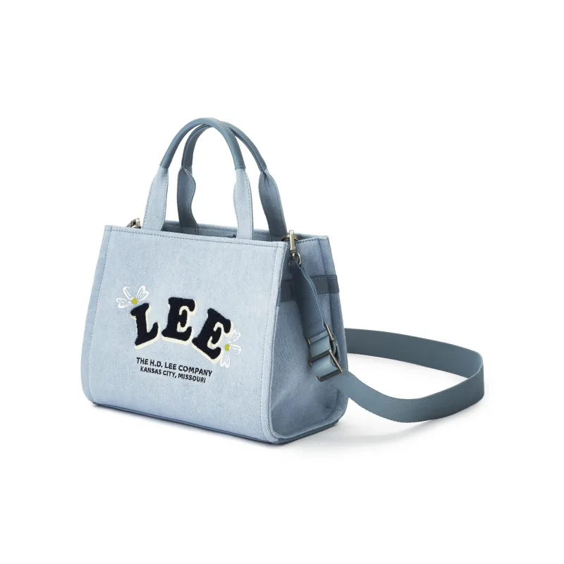 Lee Fabric Handbag, Crossbody Bag, Shoulder Bag Women's Light Blue-1