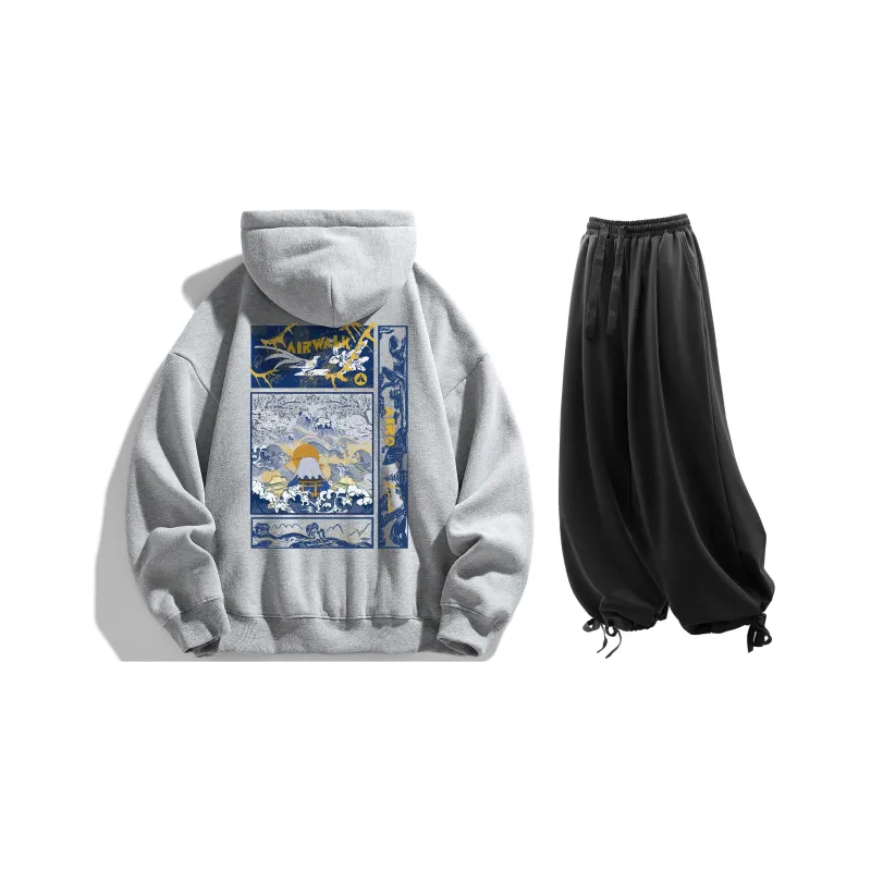 Airwalk Sweatshirt Sets Unisex-7