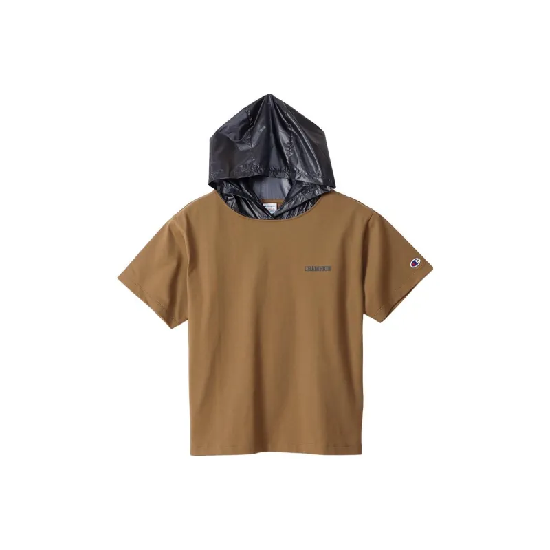 Champion Straight T-Shirt Japan Version Women's-1
