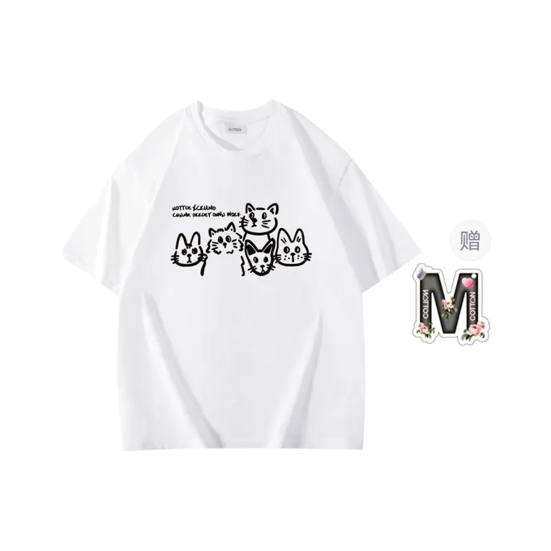 Cotton shopping T Shirts Unisex-0