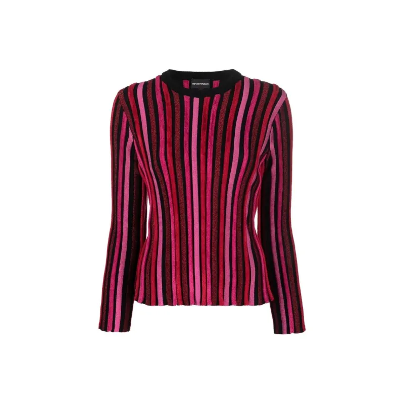 EMPORIO ARMANI SS22 Sweater Women's Pink-0