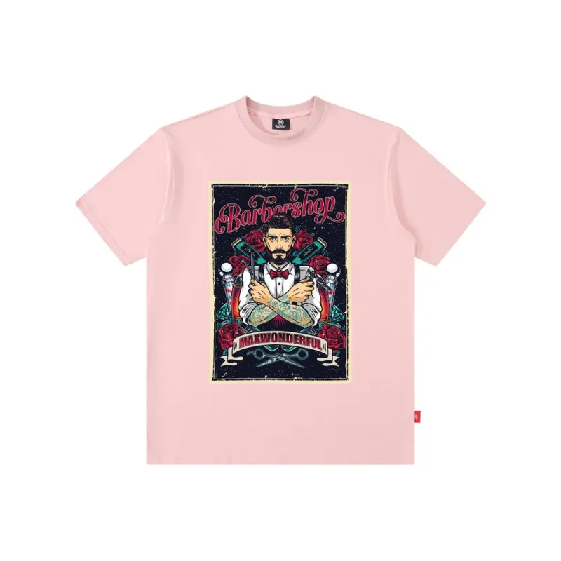 YUZHAOLIN Loose Fit Western Short Sleeved Top Unisex-15