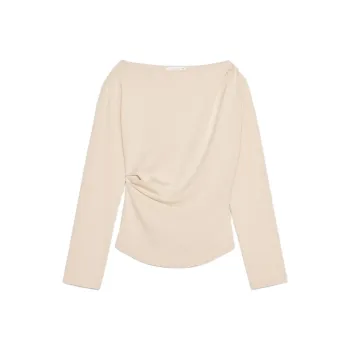ZARA T Shirts Women's Bone