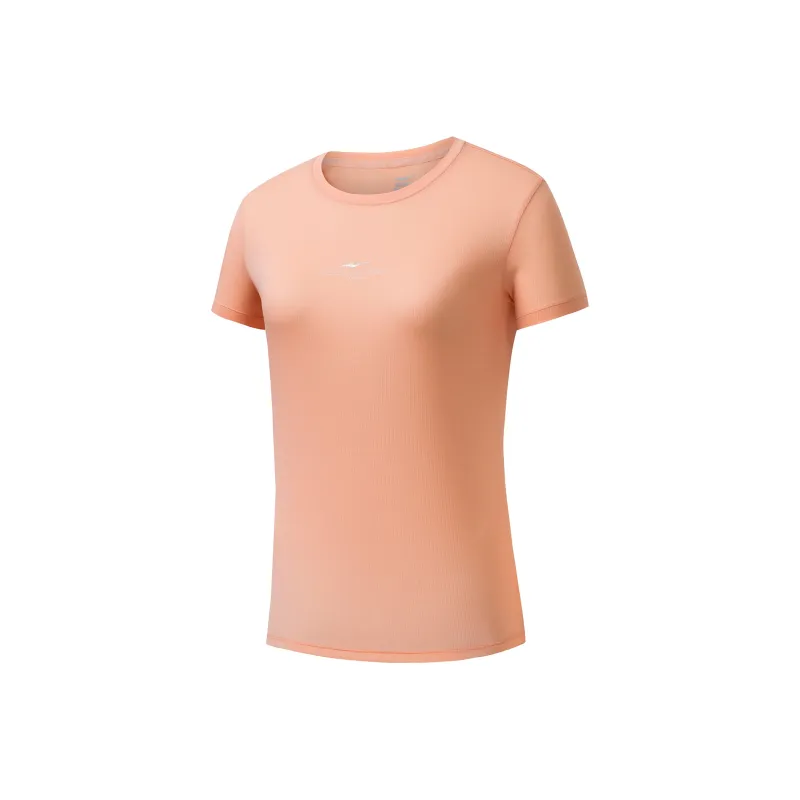 Erke T Shirt Women's Cream Orange-0