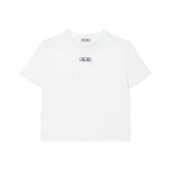MIU MIU T Shirts Women's White
