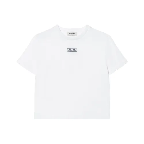 MIU MIU T Shirts Women's White