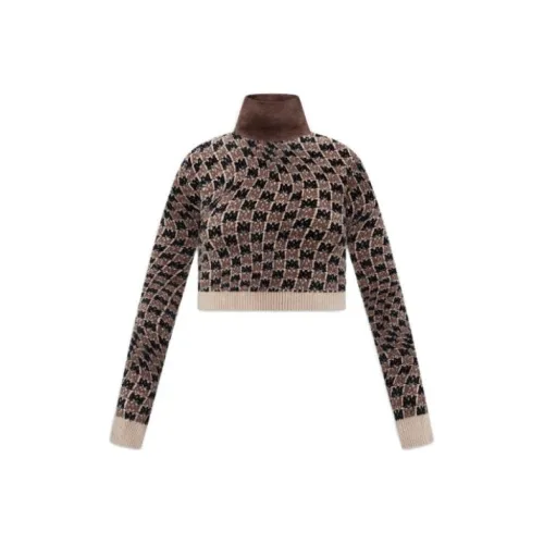 AMIRI Crop Tops Women's Brown