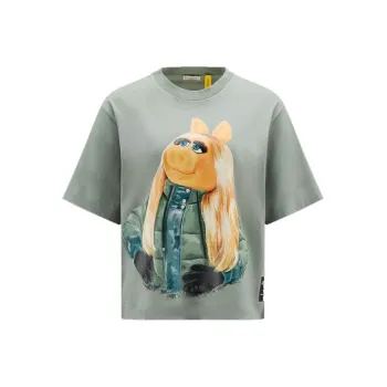 Moncler FW22 T Shirts Women's Green
