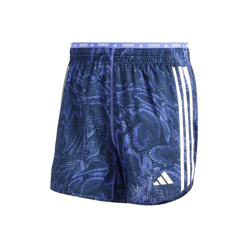 Adidas AEROREADY OWN THE RUN EXCITE Sports Shorts Men's Blue-0