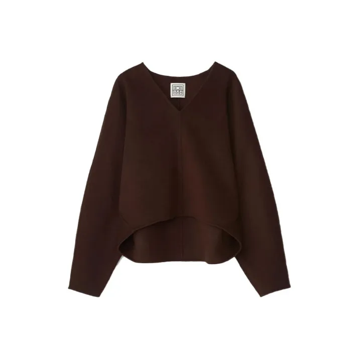TOTEME Sweaters Women's Chocolate Brown-0