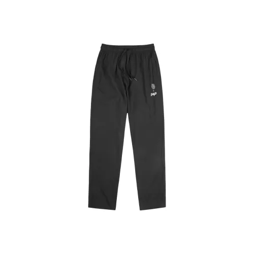 BKCXZICE Loose Fit Ice Silk Cooling Quick Dry Basketball Sweatpants Running Training Fitness Casual Pants Unisex Black