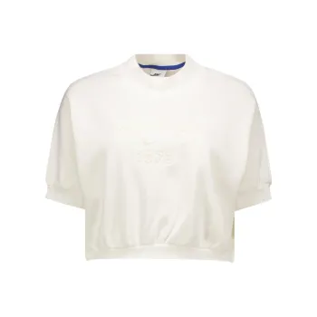 Nike Sportswear Collection Women's Crew Neck Short Sleeve Cropped French Terry Top