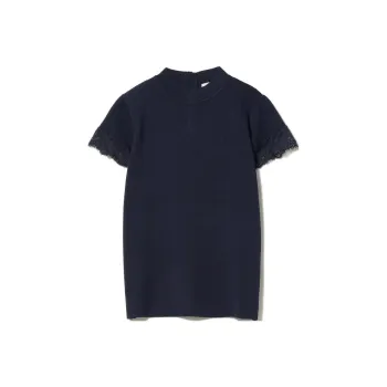 Beams T Shirt Women's Marine Blue