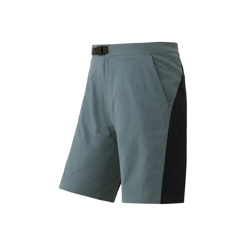 MONTBELL Casual Shorts Men's Mustard Yellow/Blue Purple-4