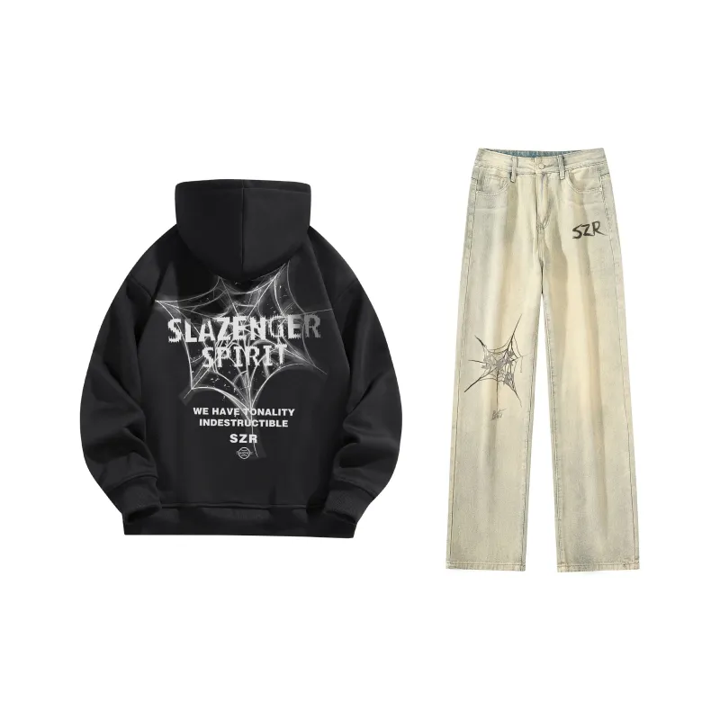 Slazenger Sweatshirt Set Unisex-3