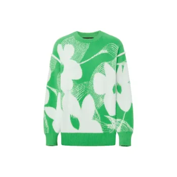 MO&CO Sweaters Women's Neon Green