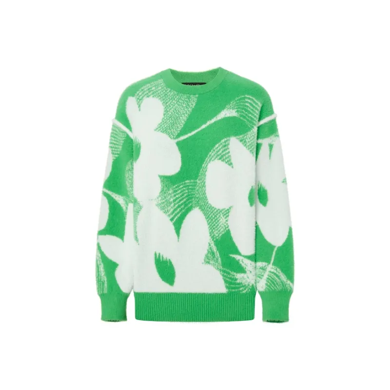 MO&CO Sweaters Women's Neon Green-0