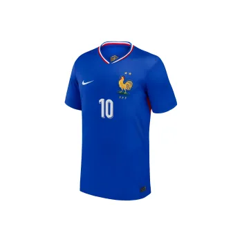 Nike Kylian Mbappé France National Team 2024 Stadium Home Men's Nike Dri FIT Soccer Jersey