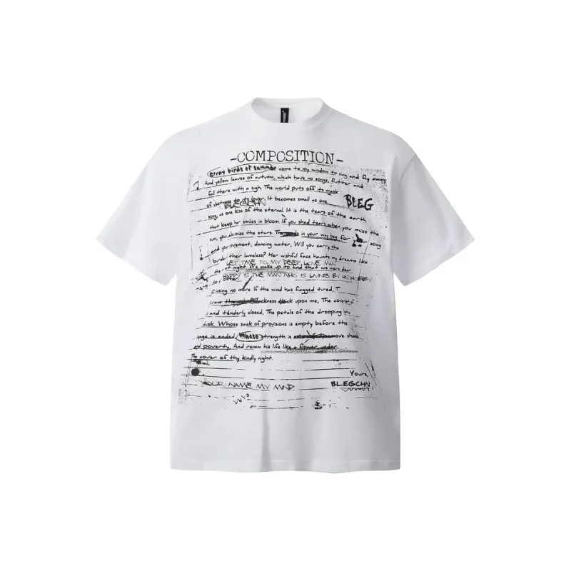 TH FABRICATE Drop Shoulder Sleeve T-Shirt Unisex-0