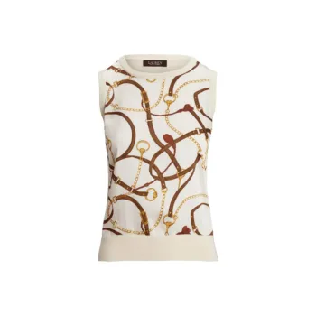 LAUREN RALPH LAUREN Tank Top Women's Beige