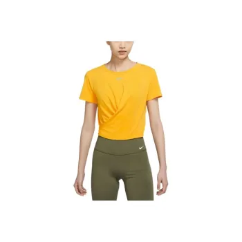 Nike Dri Fit T Shirts Women's Yellow