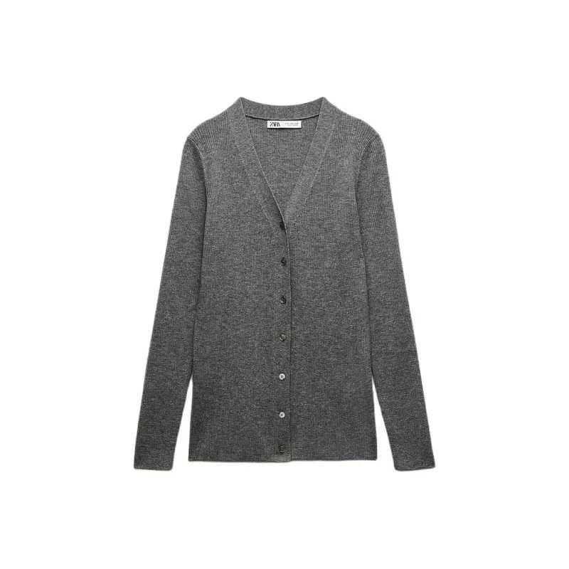 ZARA Sweater Women's Medium Gray-0