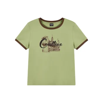 RUMMANDY Set in Sleeve T Shirt Women's