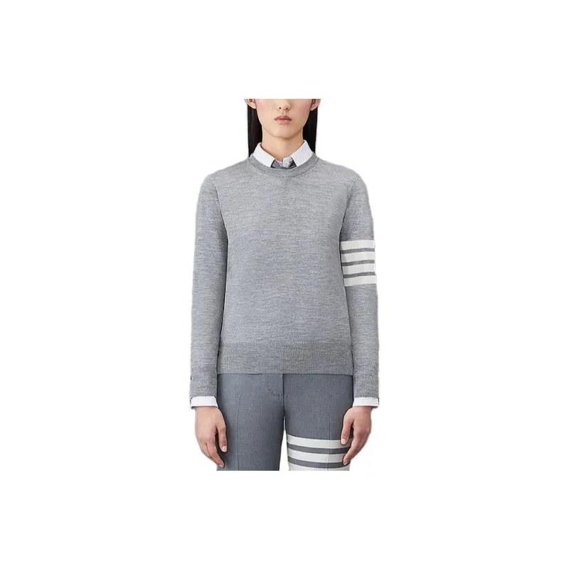 THOM BROWNE 4 Bar Merino Jumper-3