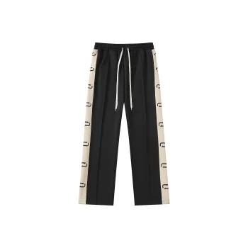 NOOING Casual Pants Unisex Black