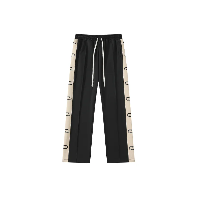 NOOING Casual Pants Unisex Black-0