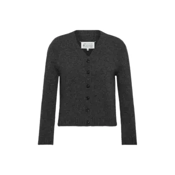 Maison Margiela FW24 Sweater Women's Dark Gray