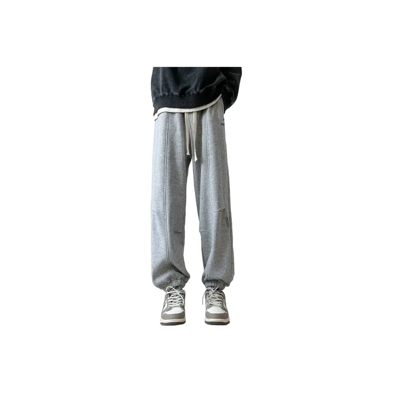 Qnxeey Casual Pants Unisex-6