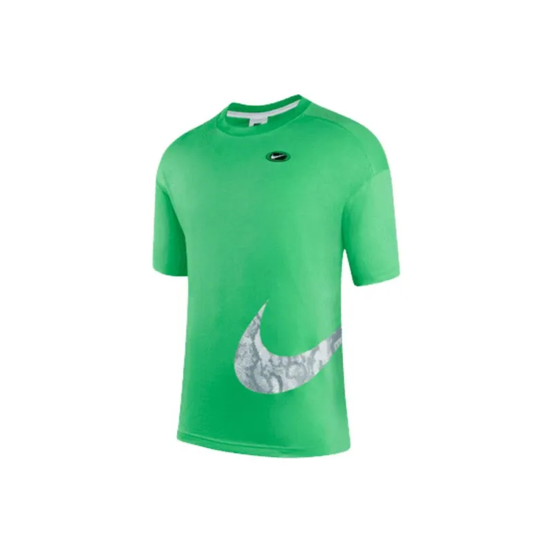 Nike T Shirts Women's Green-0