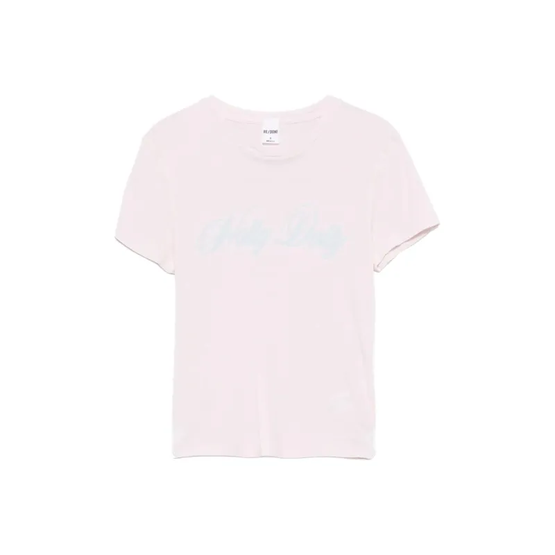 RE/DONE 90s Baby Holly Dolly T shirt-0