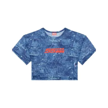 DIESEL Crop Tops Women's Blue