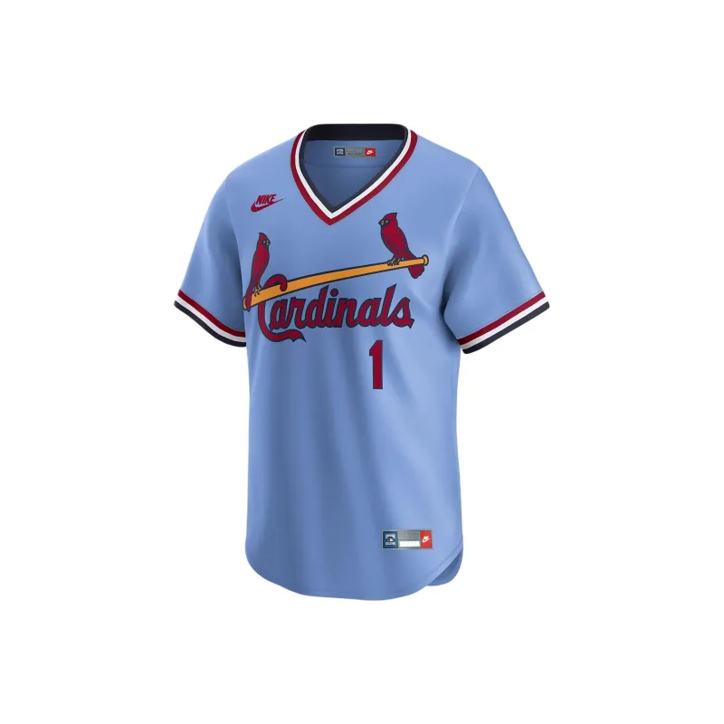 Nike Ozzie Smith St. Louis Cardinals Cooperstown Men's Nike Dri FIT Adv Mlb Limited Jersey-0