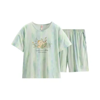 FENTENG Pajama Set Women's Mint Green
