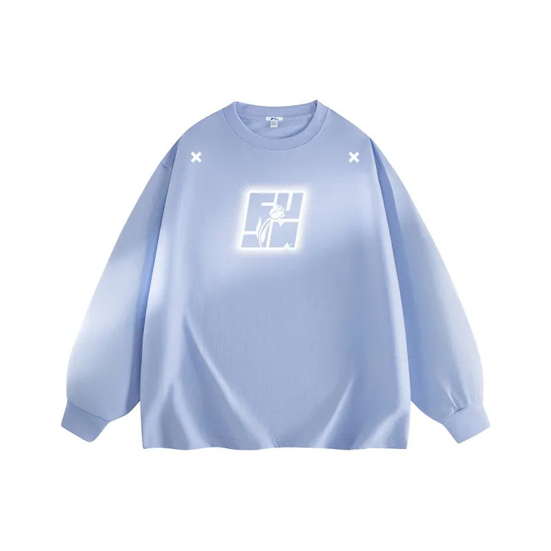 Warrior Huichao Riding The Wind Collection Drop Shoulder Sleeve T Shirt Unisex-6